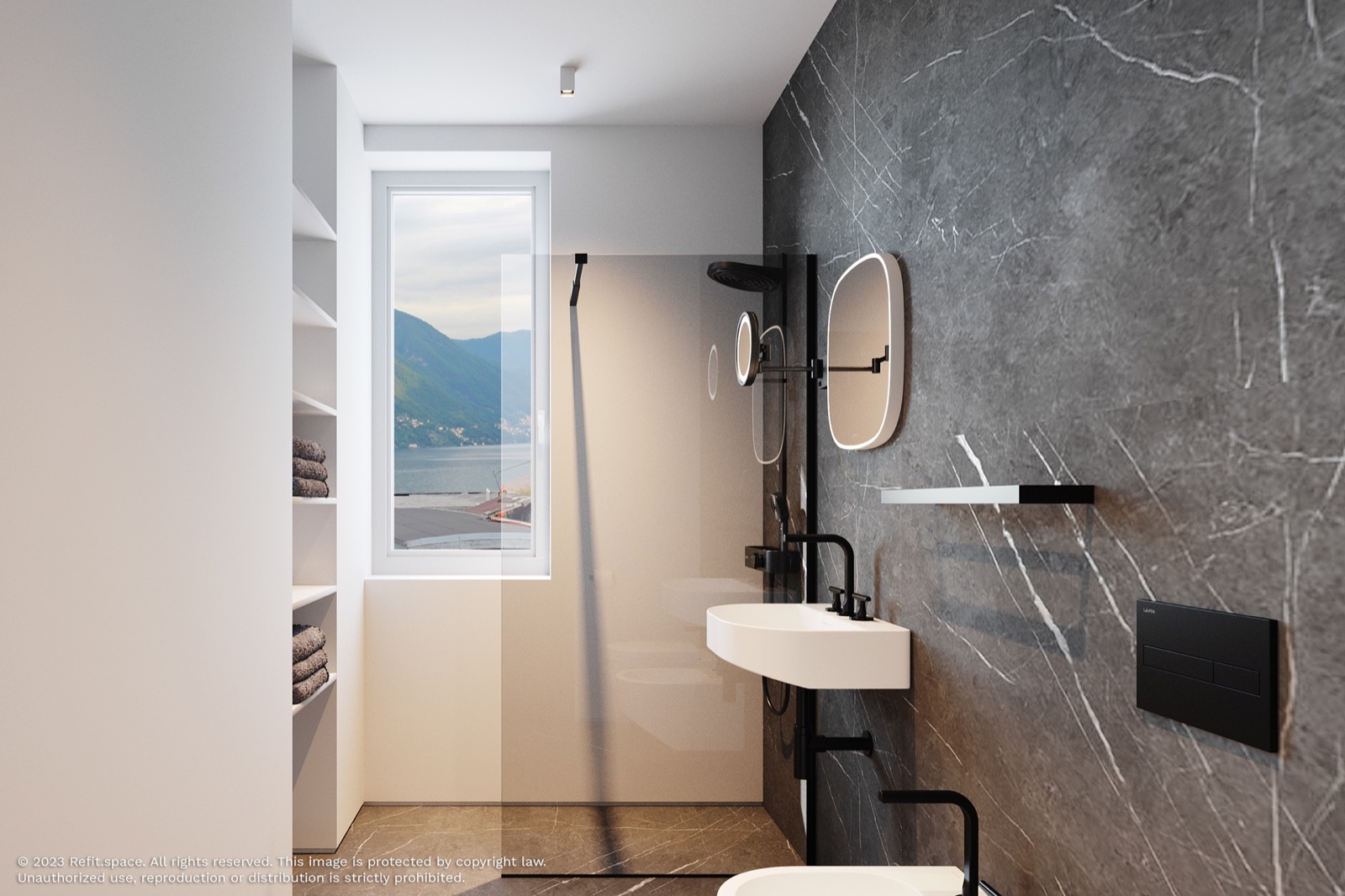Appartamento ristrutturato a 70 m dal lago con giardino — 21