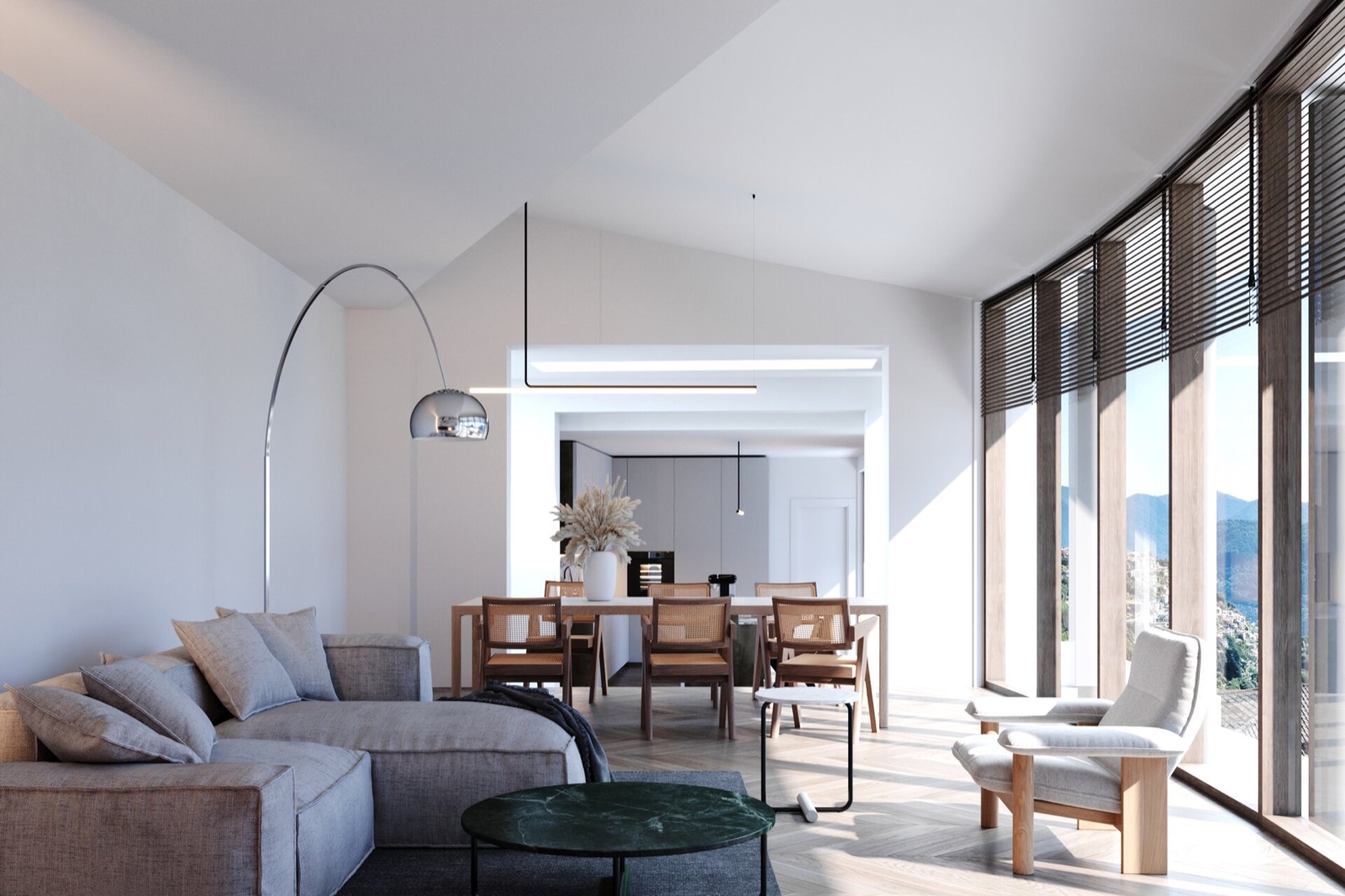 Villa indipendente con piscina interna e vista lago a 180° — 14